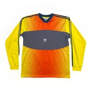 Adidas Goal Keeper Jersey 'Beam Yellow' - Men's Medium Soccer